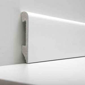 Zócalo Blanco Polar- 14x75x2400mm