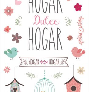 Wallsticker Hogar Dulce Hogar
