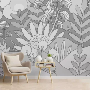Jardin gris